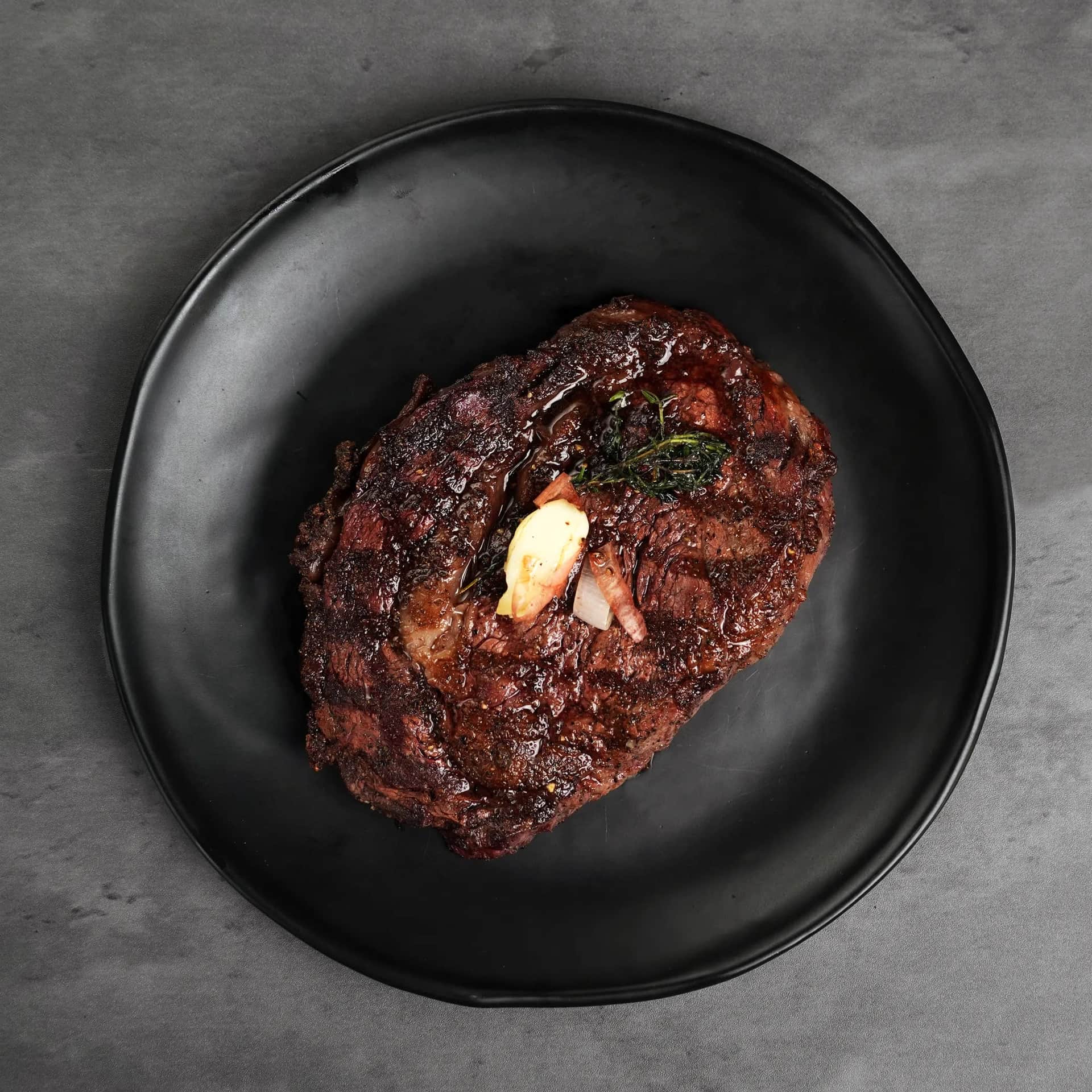 Boneless ribeye detail